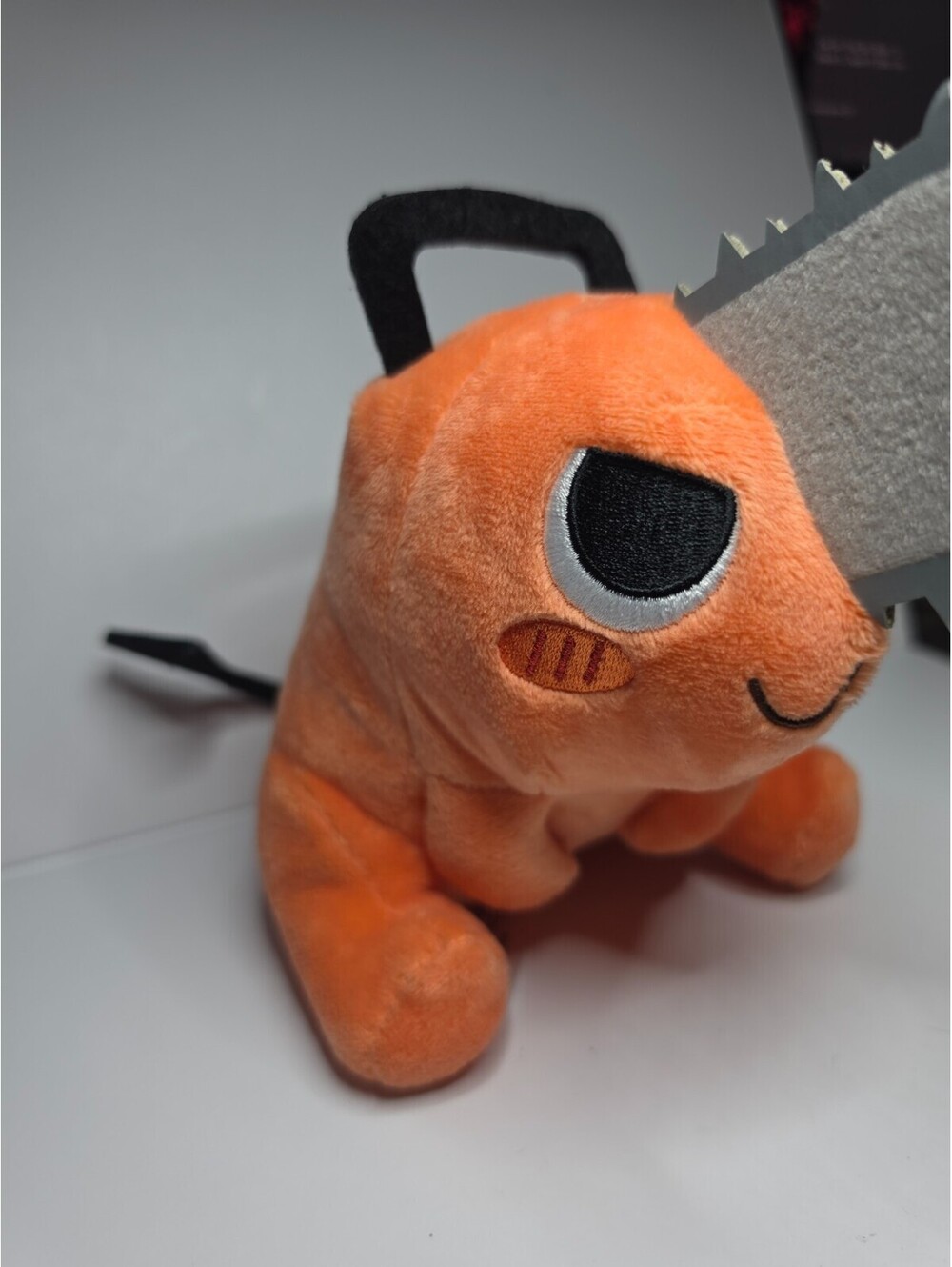 Chainsaw Man Pochita Plush 10 Inch Anime Stuffed Animal Toy Orange Cosplay Doll